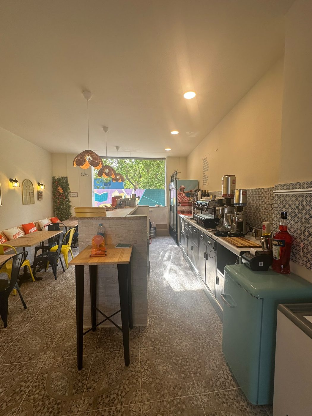 El interior de La Bianca