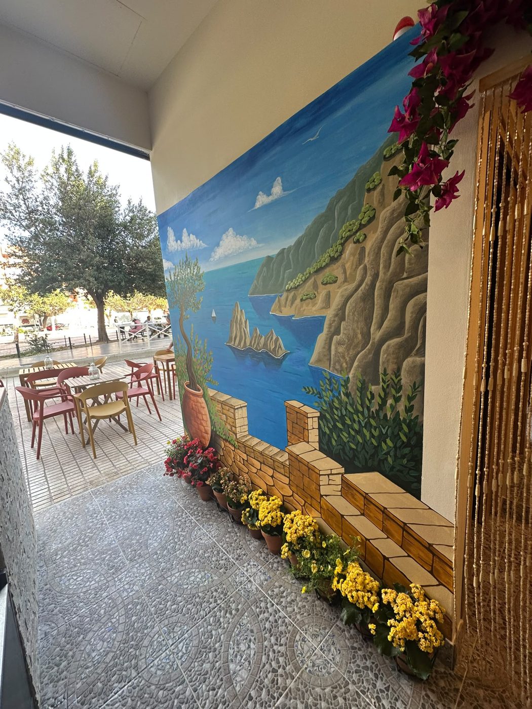 El mural de la costa Amalfitana