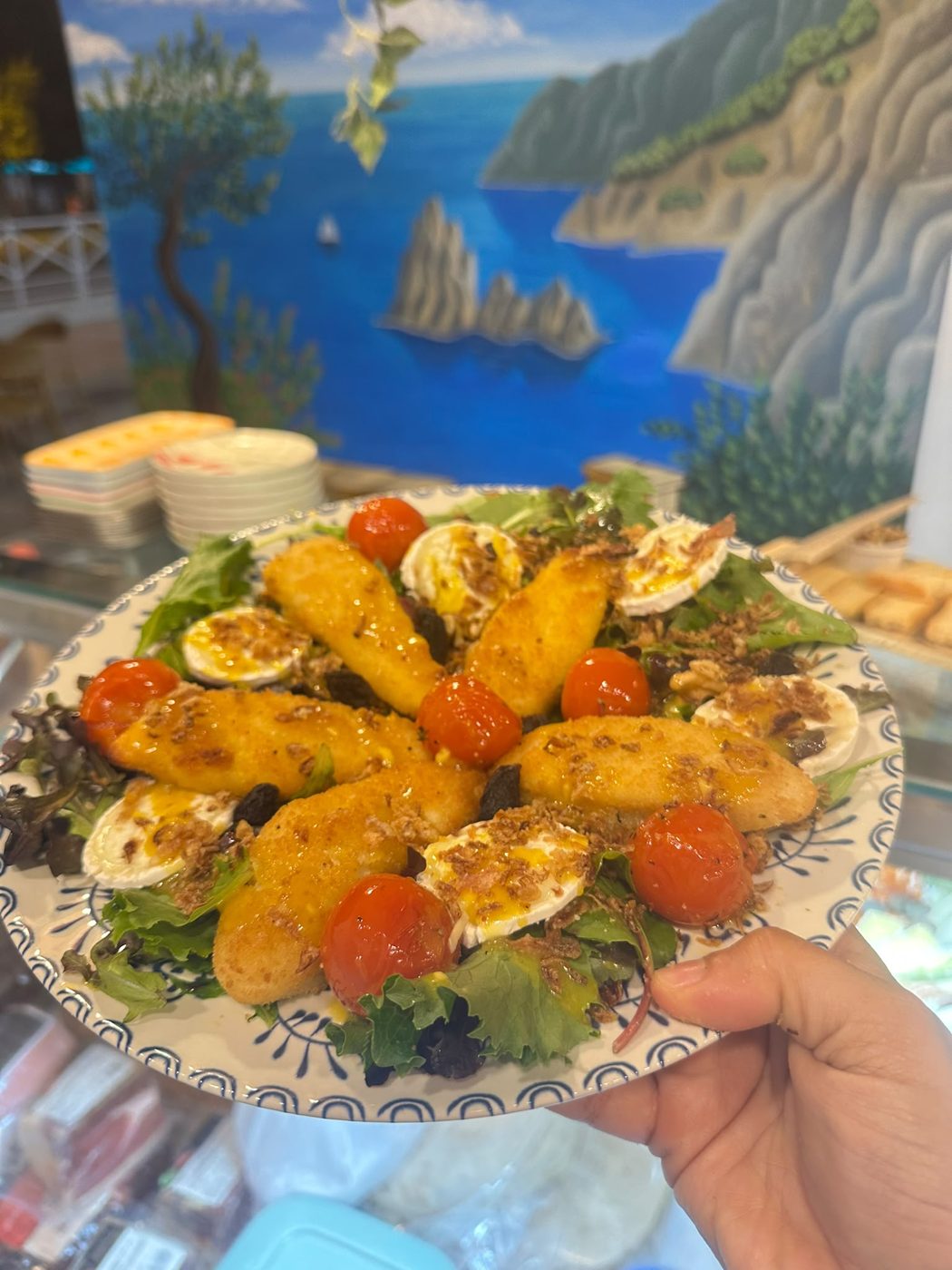 Ensalada templada