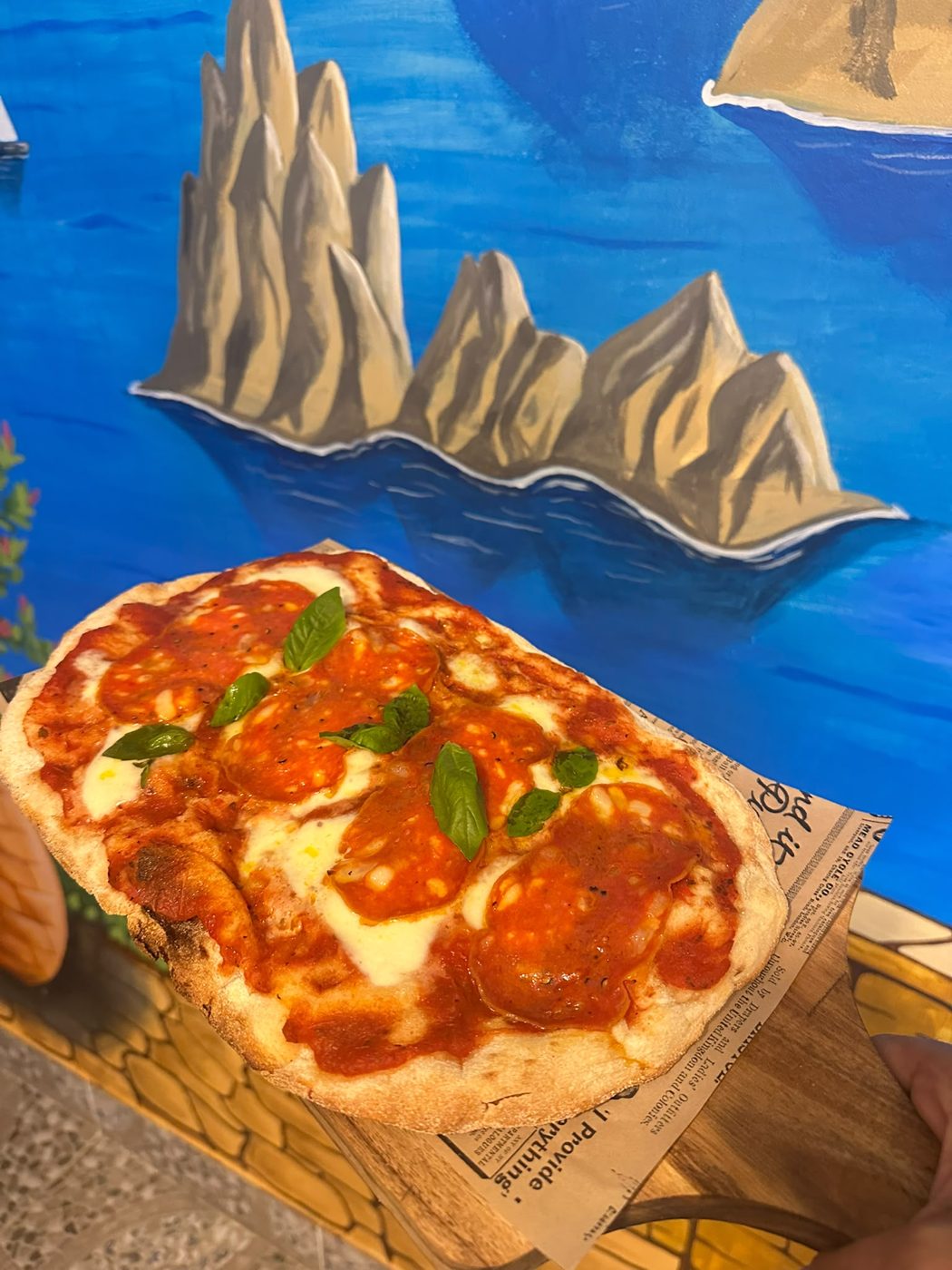 Pinsa marinara