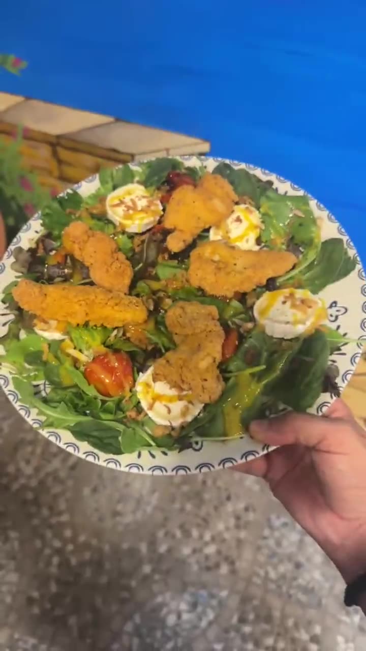 Ensalada templada La Bianca