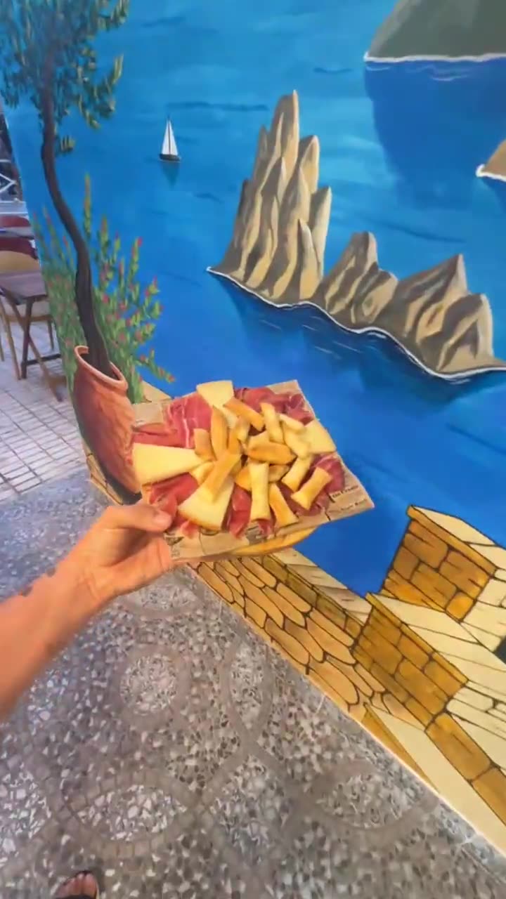 Tabla de jamón y queso